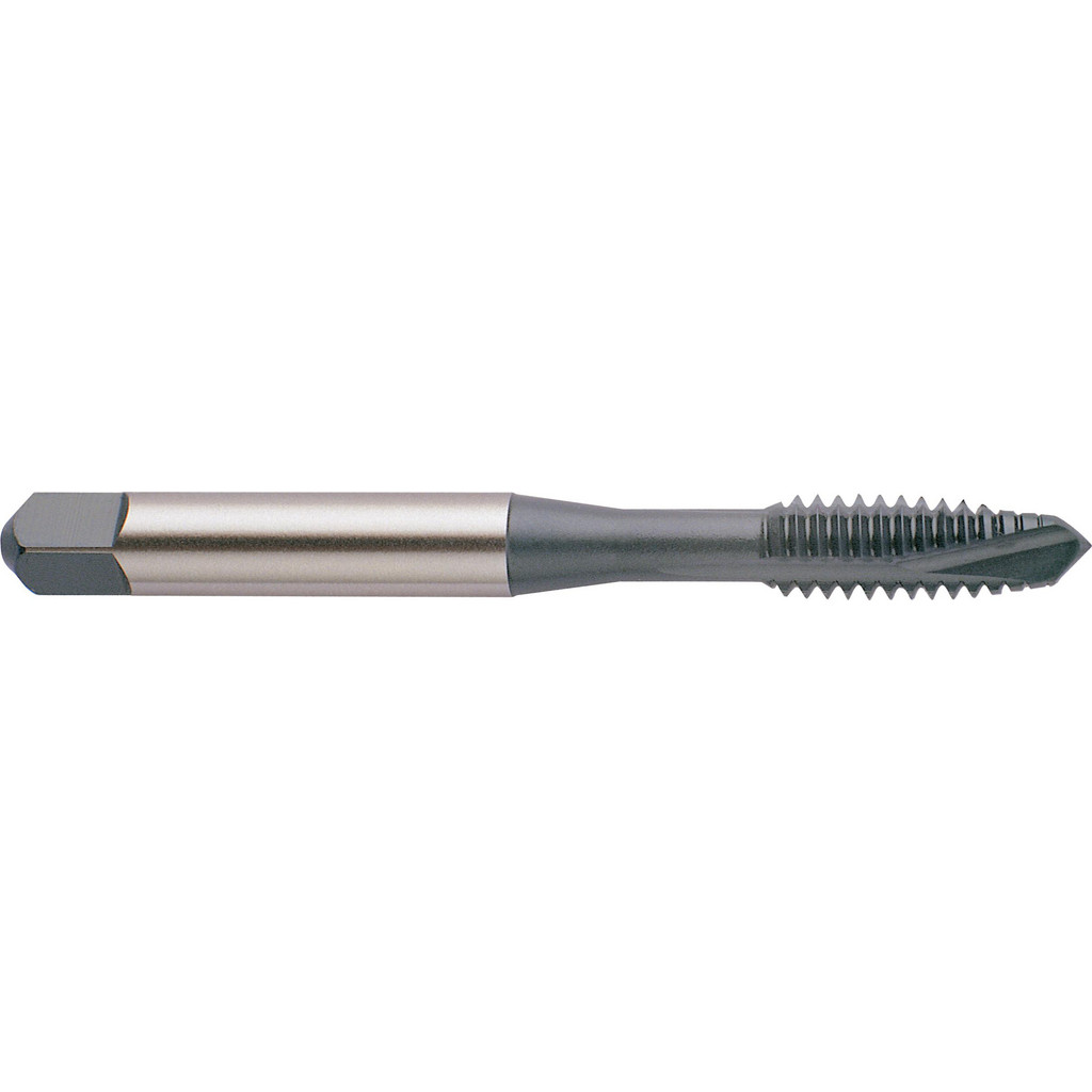 3/8-12 TPI Acme Tap, Single Pass, Tin Coated, Right Hand Thread, High-Speed Steel By MPI Tools