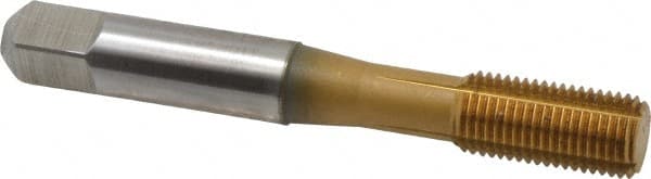 Accupro 13625-01T Thread Forming Tap: 3/8-24, UNF, Bottoming, Powdered Metal High Speed Steel, TiN Finish 