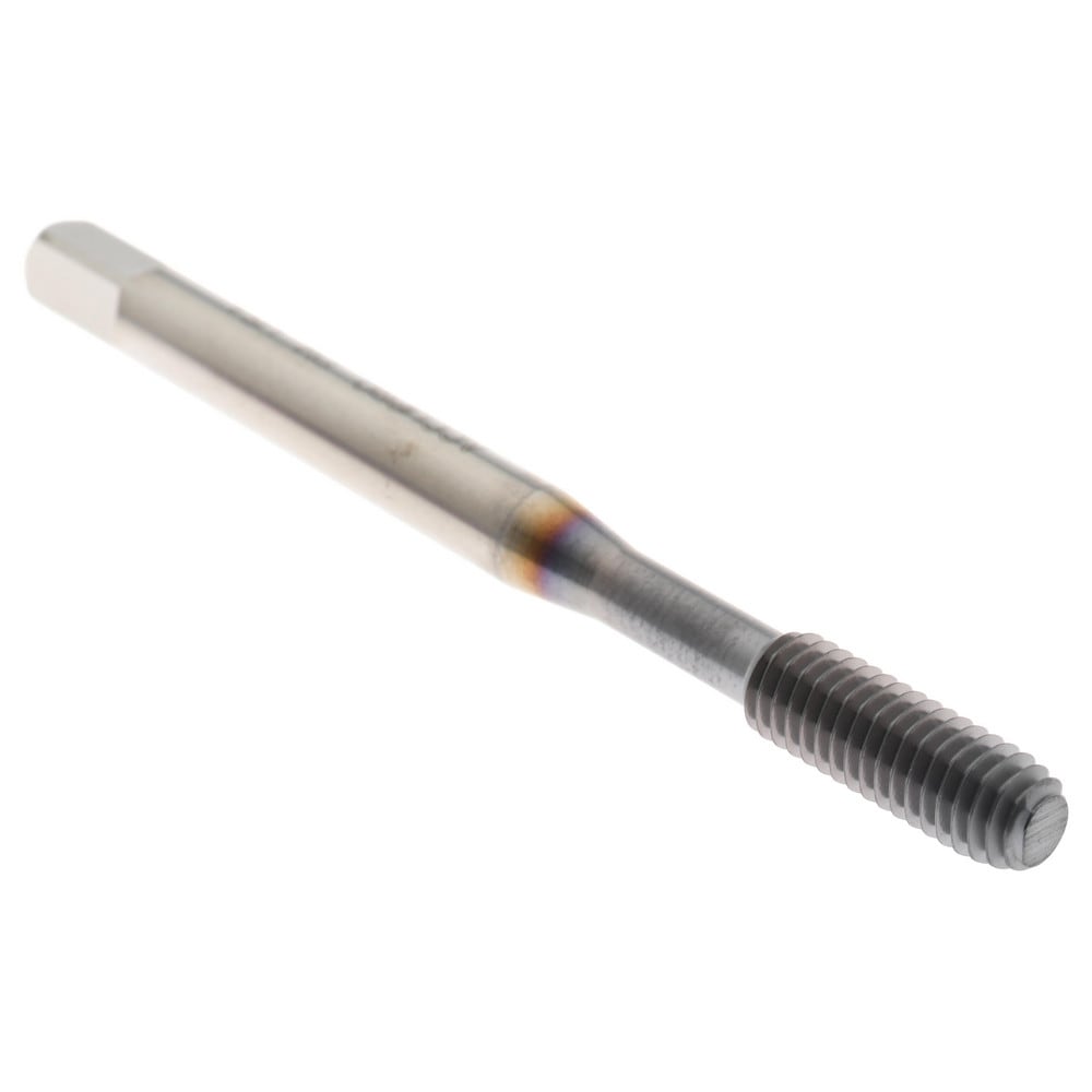 Thread Forming Tap: #10-32 UNF, Bottoming, Powdered Metal High Speed Steel, TiCN Coated