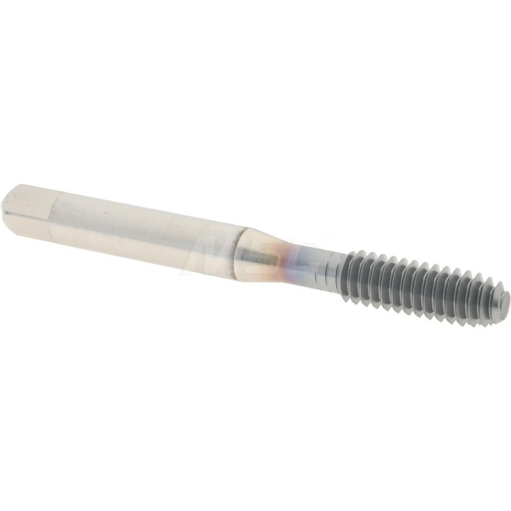 Thread Forming Tap: 1/4-20, UNC, Bottoming, Powdered Metal High Speed Steel, TiCN Finish