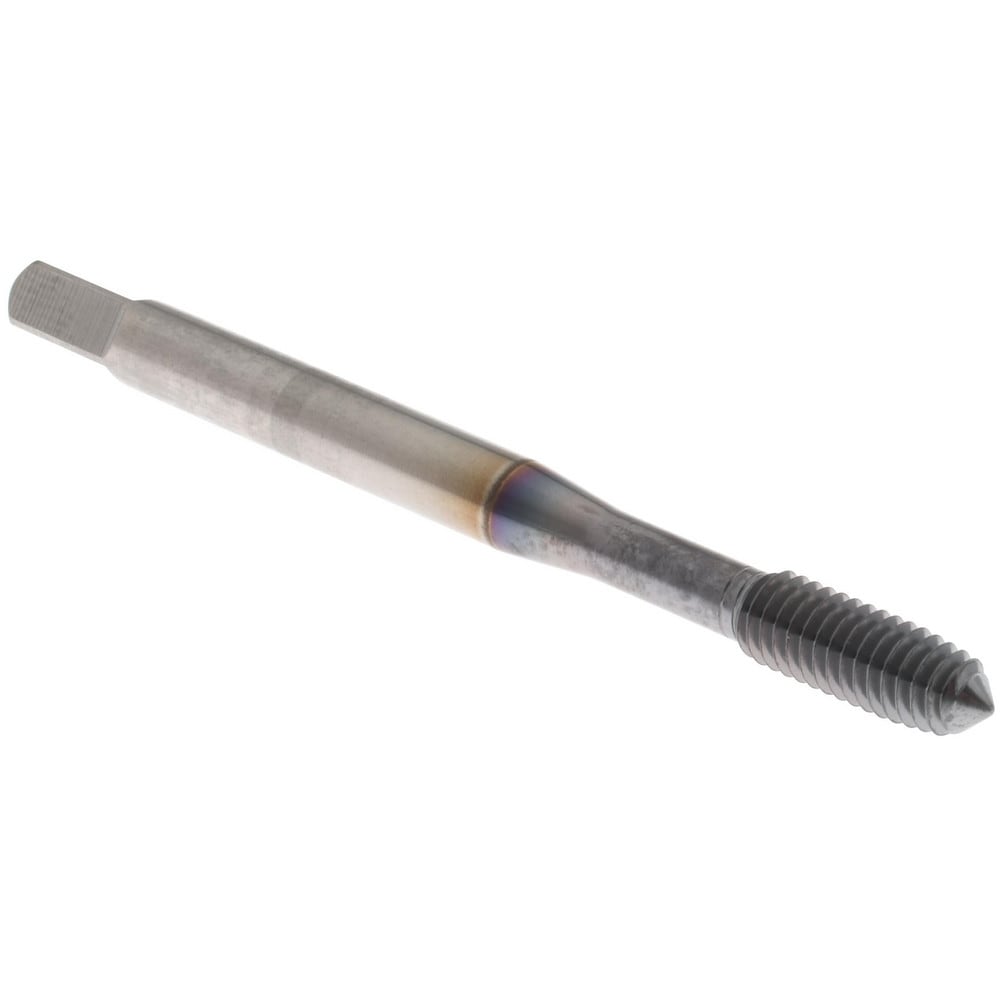 Thread Forming Tap: M4x0.70 Metric Coarse, Plug, Powdered Metal High Speed Steel, TiCN Coated