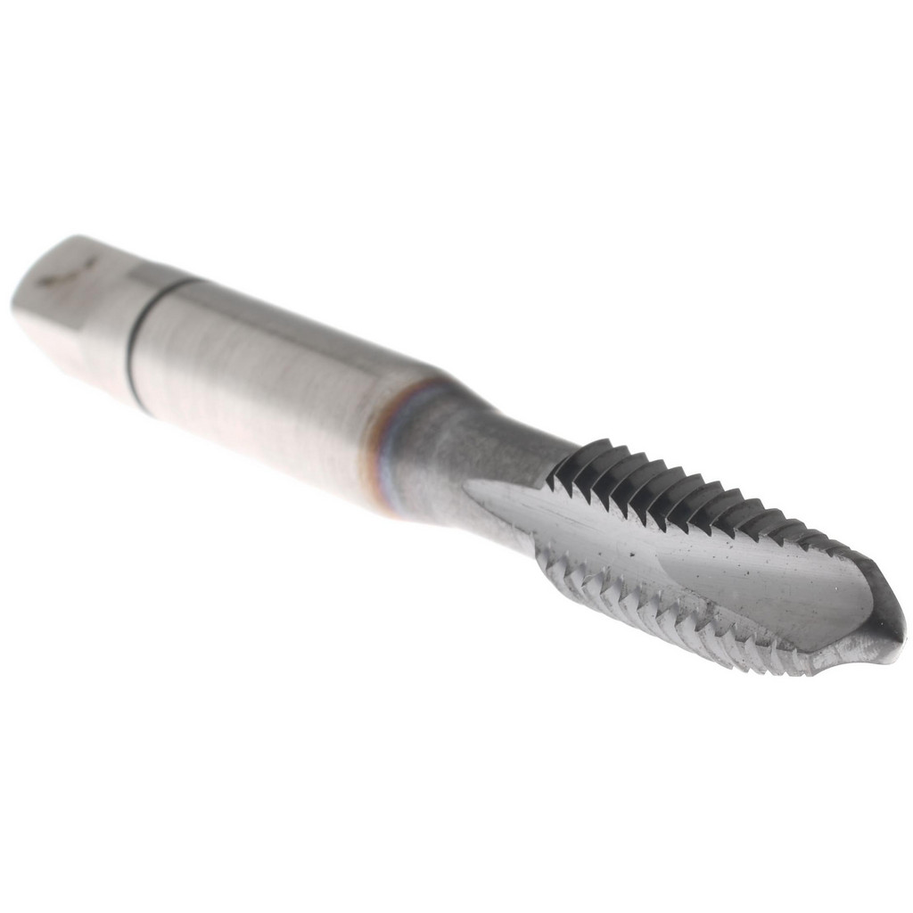 30103-00C Spiral Point Tap: 5/16-18 UNC, 3 Flutes, Plug, 3B Class of Fit, Powdered Metal, TiCN Coated  