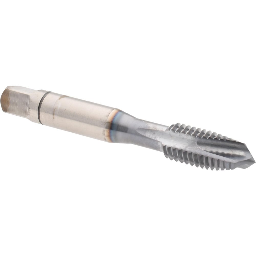 Accupro 31076-00C Spiral Point Tap: M10 x 1.5, Metric Coarse, 3 Flutes, Plug, 6H, Powdered Metal, TiCN Finish 