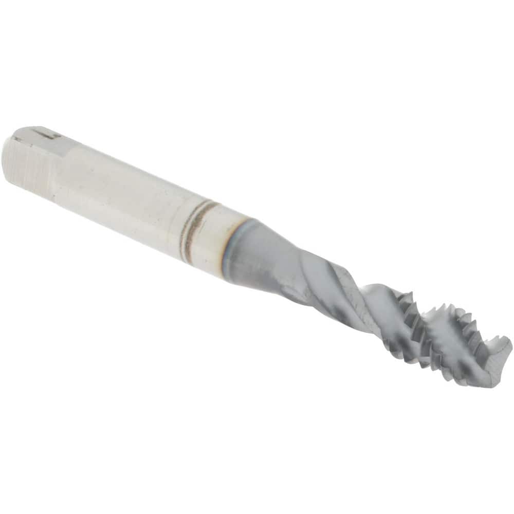 Accupro 40105-01C Spiral Flute Tap: 5/16-18, UNC, 3 Flute, Modified Bottoming, 2B Class of Fit, Powdered Metal, TICN Finish 