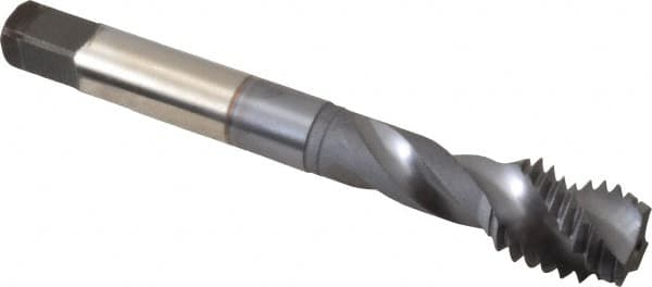 Accupro 40165-00C Spiral Flute Tap: 1/2-13, UNC, 3 Flute, Modified Bottoming, 2B Class of Fit, Powdered Metal, TICN Finish 
