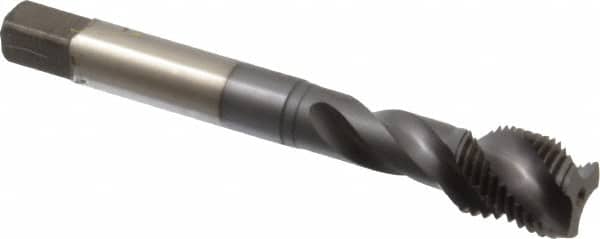 Accupro 40173-00C Spiral Flute Tap: 1/2-20, UNF, 3 Flute, Modified Bottoming, 3B Class of Fit, Powdered Metal, TICN Finish 