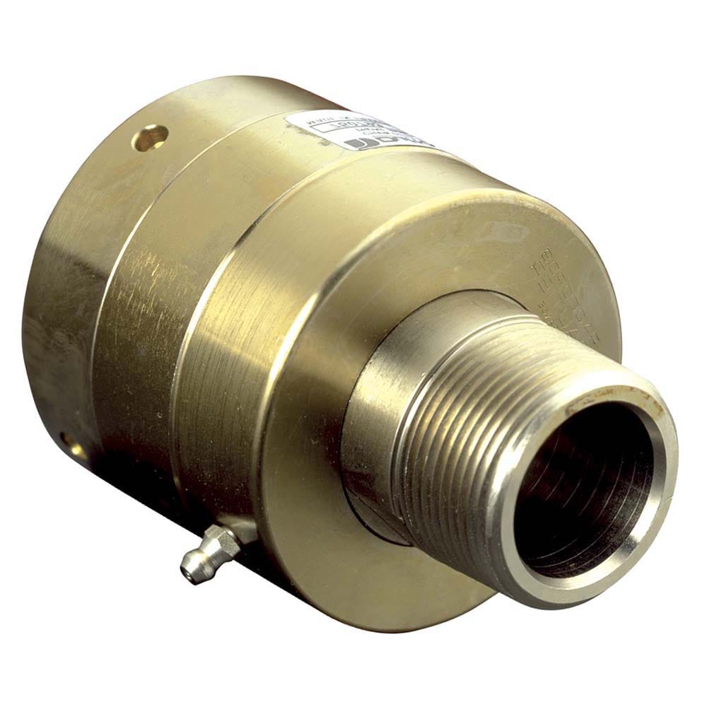 Duff-Norton 750796C 2-1/2 NPT Right Hand Rotor Thread, 142" Body Length, Single Ball Bearing, High Pressure, Rotary Union 