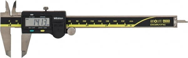 1 Length 1 Wide 1 Height Borosilicate Glass Mitutoyo America 500-196-30 Digimatic Caliper Without Output 6 Rang
