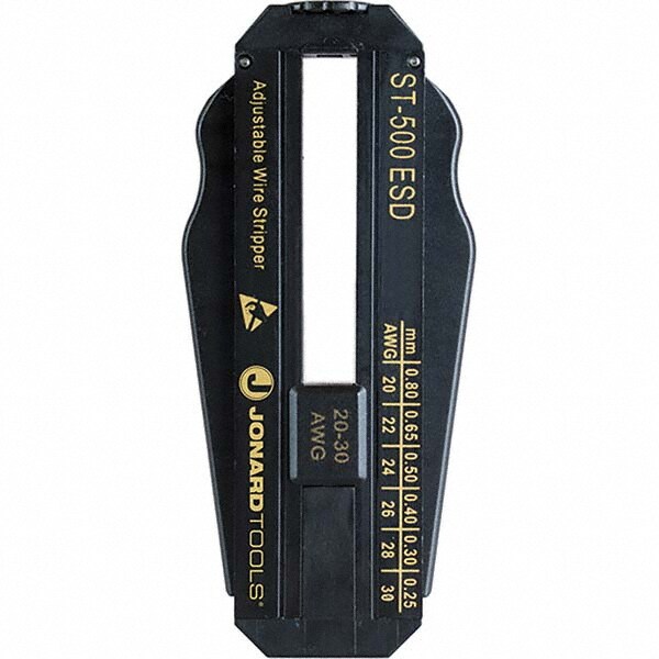 Wire Stripper: 30 AWG to 20 AWG Max Capacity