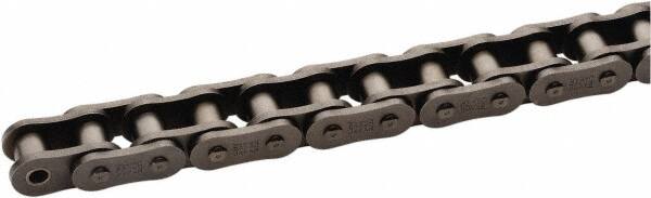 Roller Chain: 1-1/4" Pitch, 100H Trade, 10' Long