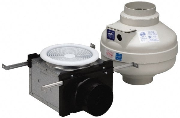 4" Blade, Direct Drive, 0.027 hp, 100 CFM, Totally Enclosed Exhaust Fan