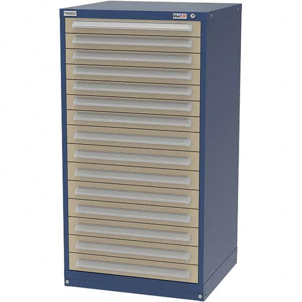Vidmar SCU3014AL Modular Steel Storage Cabinet: 30" Wide, 27-3/4" Deep, 59" High 