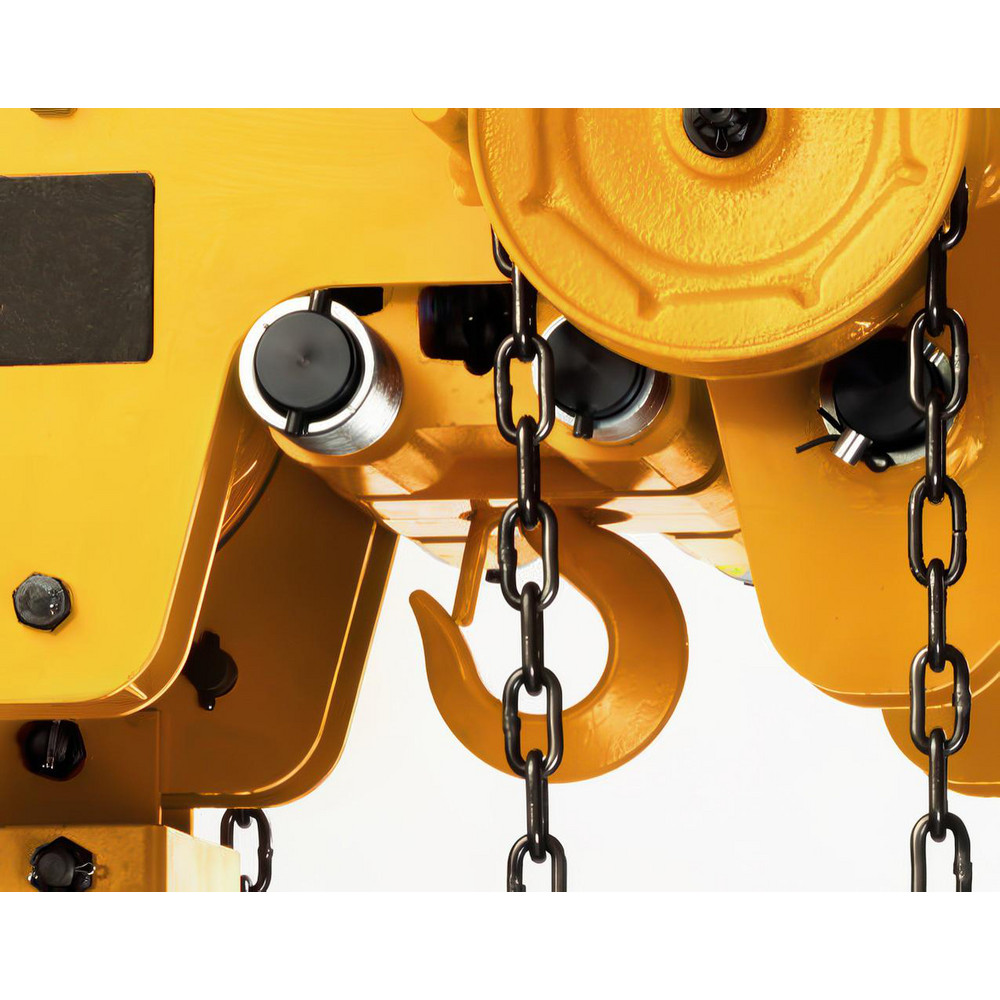 Harrington Hoist - Manual Trolley Hoist: 20000 lb Capacity, 20' Max ...