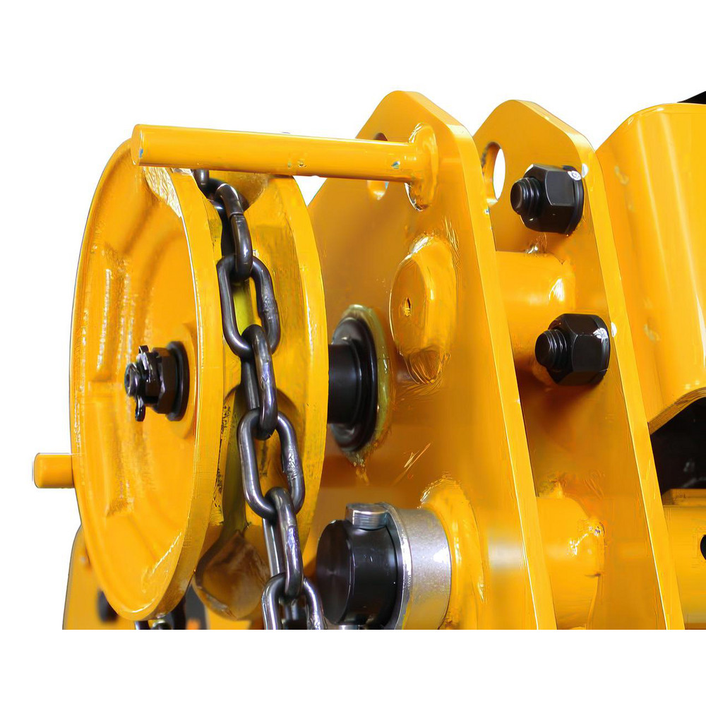 Harrington Hoist - Manual Trolley Hoist: 20000 lb Capacity, 20' Max ...