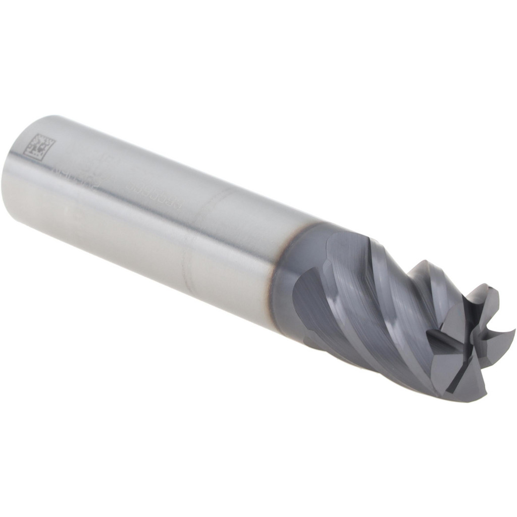 Niagara Cutter 17007026 Corner Radius End Mill: 1/2" Dia, 5/8" LOC, 0.015" Radius, 5 Flutes, Solid Carbide Image