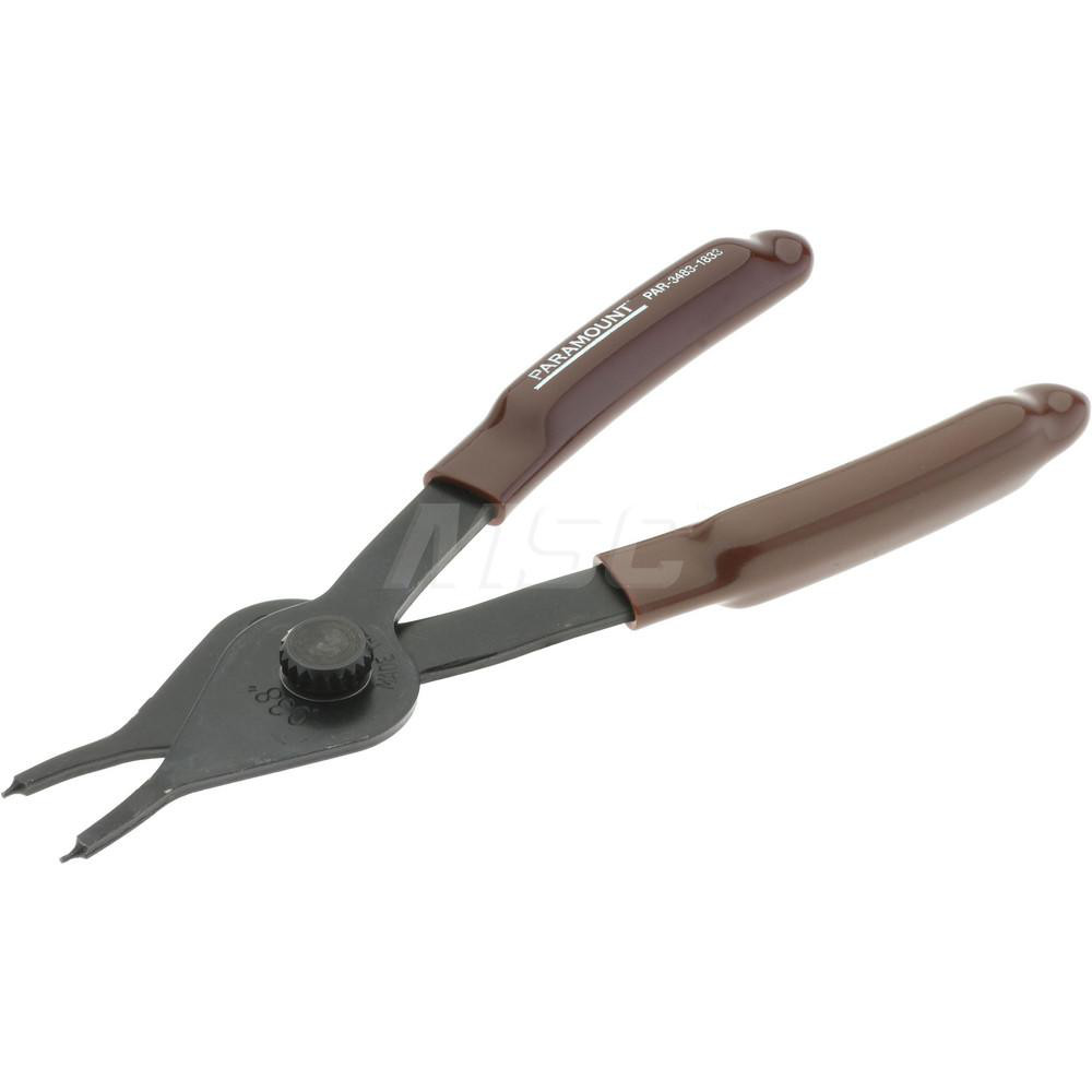 Paramount Standard Jaw, Snap Ring Plier MSC Direct