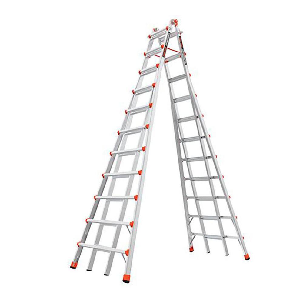 21' High, Type IA Rating, Aluminum Telescoping Ladder