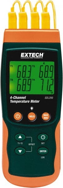 Extech SDL200 -58 to 2372°F, Temp Recorder 