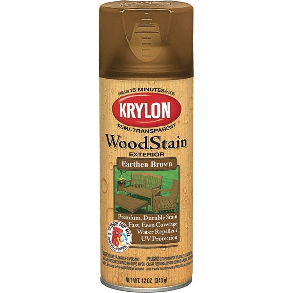 Krylon K03607000 Wood Stain Earthen Brown