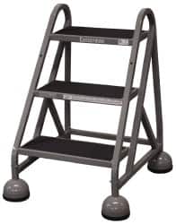 Cotterman ST320A2C1 Steel Rolling Ladder: 3 Step 