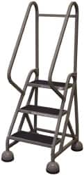 Cotterman D0840029-01 Steel Rolling Ladder: 3 Step 