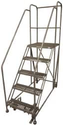 Cotterman D0550058-04 Steel Rolling Ladder: 5 Step 