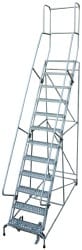 Cotterman D0470051-05 Steel Rolling Ladder: 12 Step Image