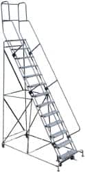 Cotterman D0470039-01 Steel Rolling Ladder: 13 Step 