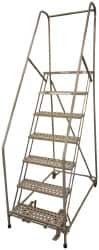 Cotterman D0460092-26 Steel Rolling Ladder: 7 Step 