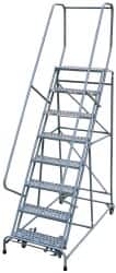 Cotterman D0460095-21 Steel Rolling Ladder: 8 Step 