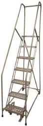 Cotterman D0460092-25 Steel Rolling Ladder: 7 Step 