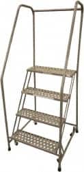 Cotterman D0460090-14 Steel Rolling Ladder: 4 Step 