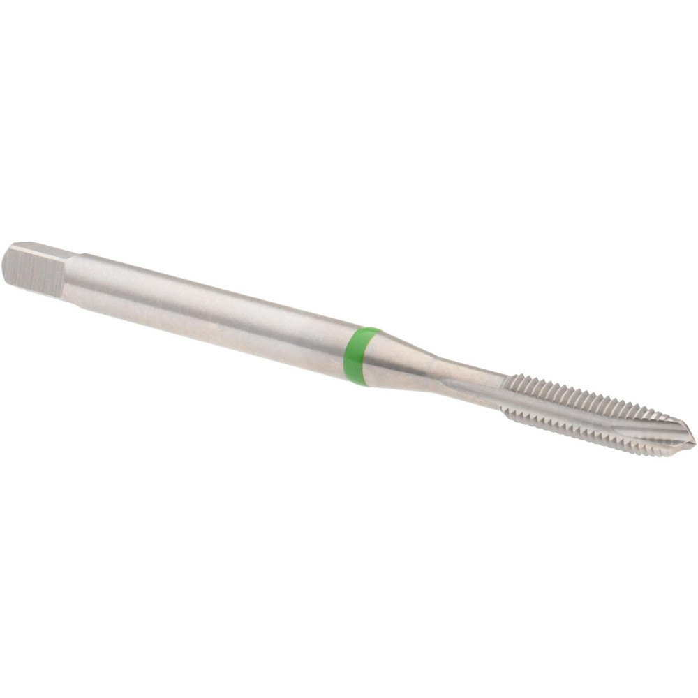 Spiral Point Tap: M3 x 0.5, 3 Flutes, Plug, Vanadium High Speed Steel, Bright Finish