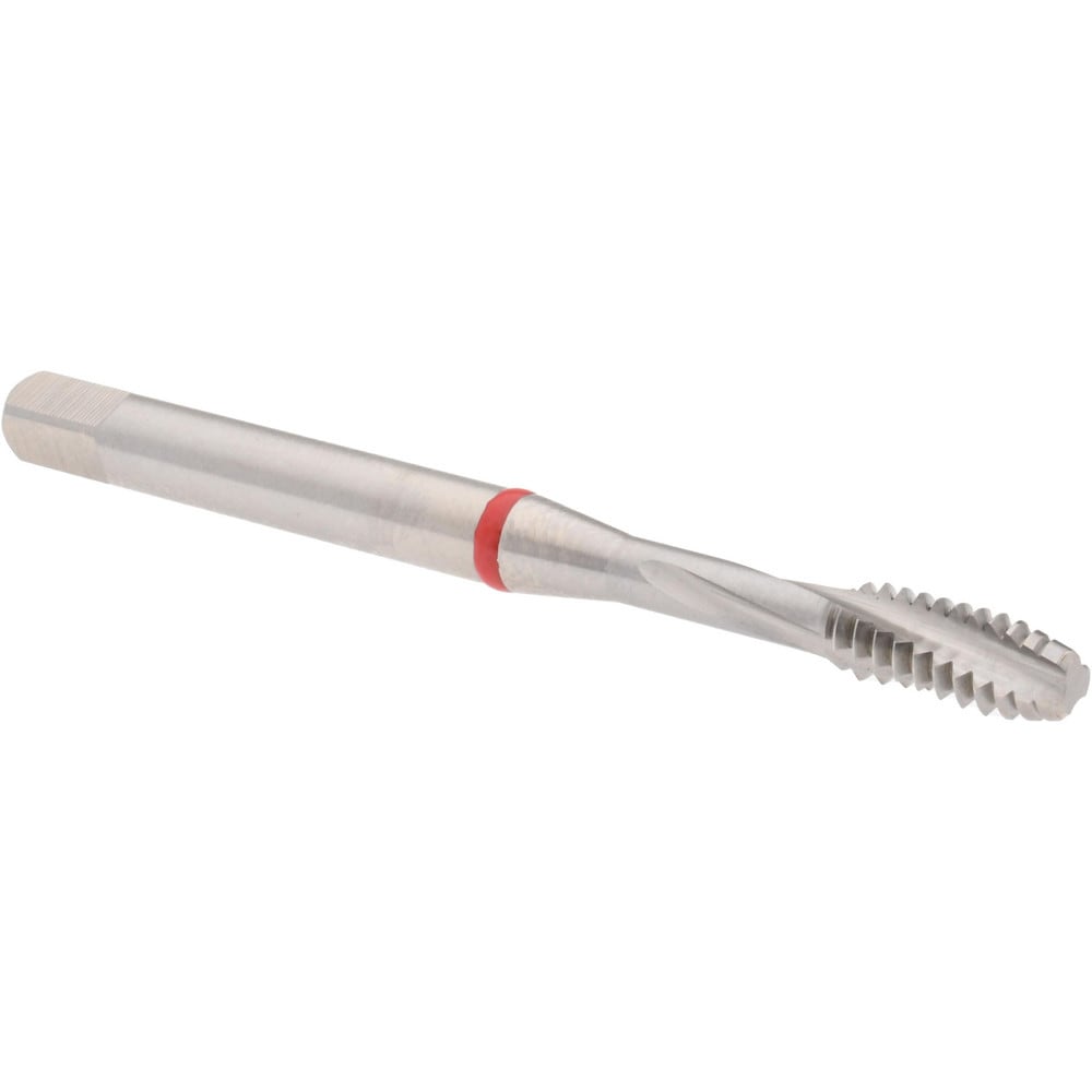 Spiral Flute Tap: #10-24, 3 Flute, Modified Bottoming, 2B & 3B Class of Fit, Vanadium High Speed Steel, Bright/Uncoated