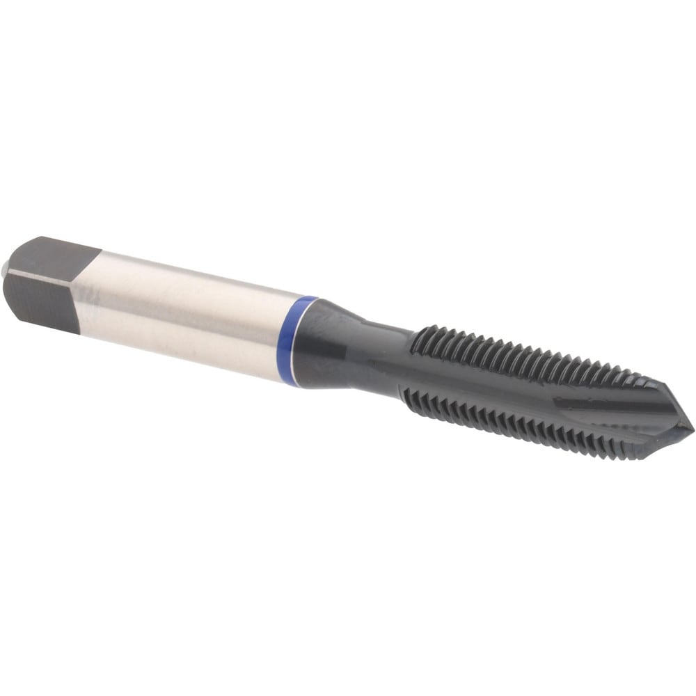 Accupro T1620502B Spiral Point Tap: 3/8-24, 3 Flutes, Plug, 2B, Vanadium High Speed Steel, Oxide Finish 