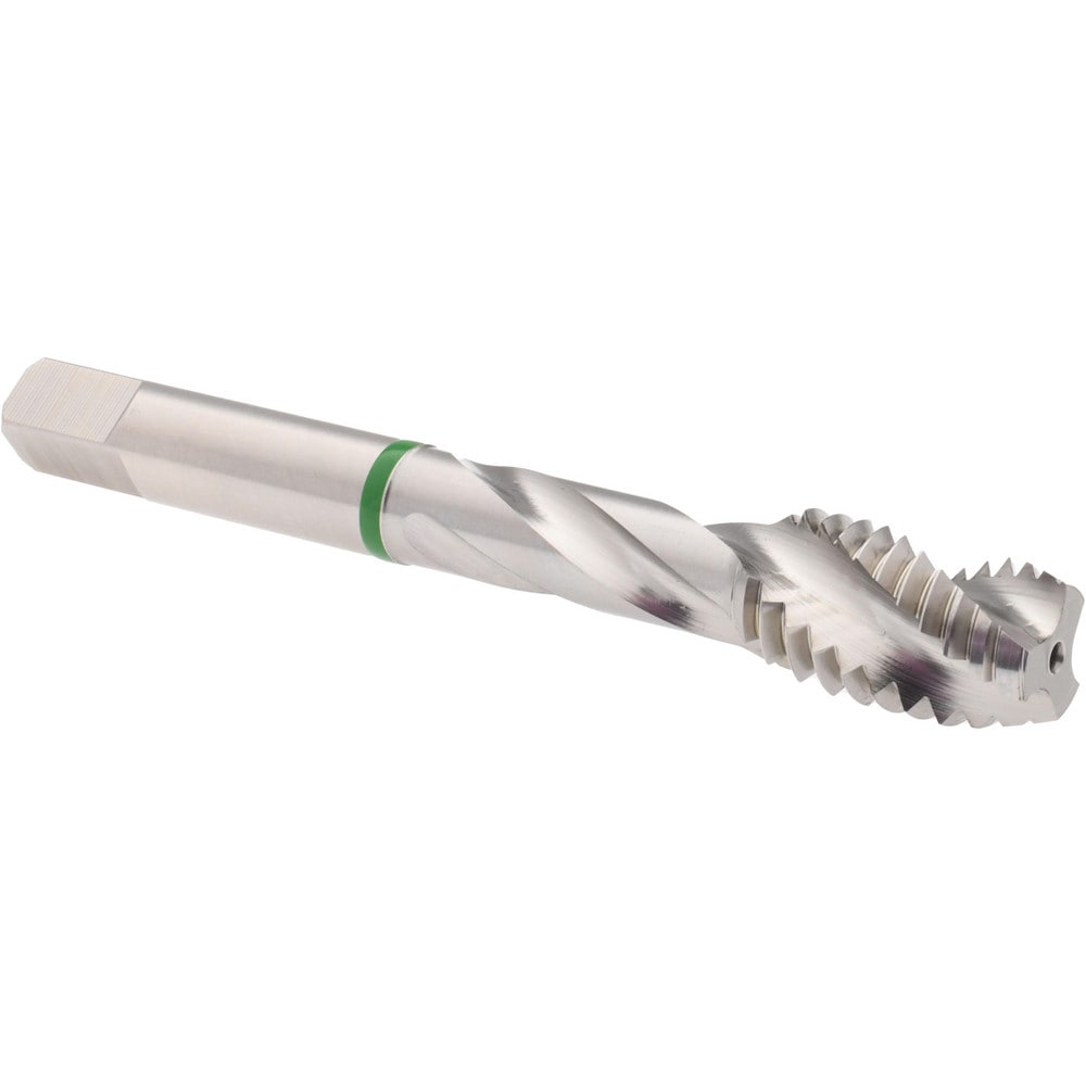 Accupro T2634523 Spiral Flute Tap: 7/16-14, 3 Flute, Modified Bottoming, Vanadium High Speed Steel, Bright/Uncoated 