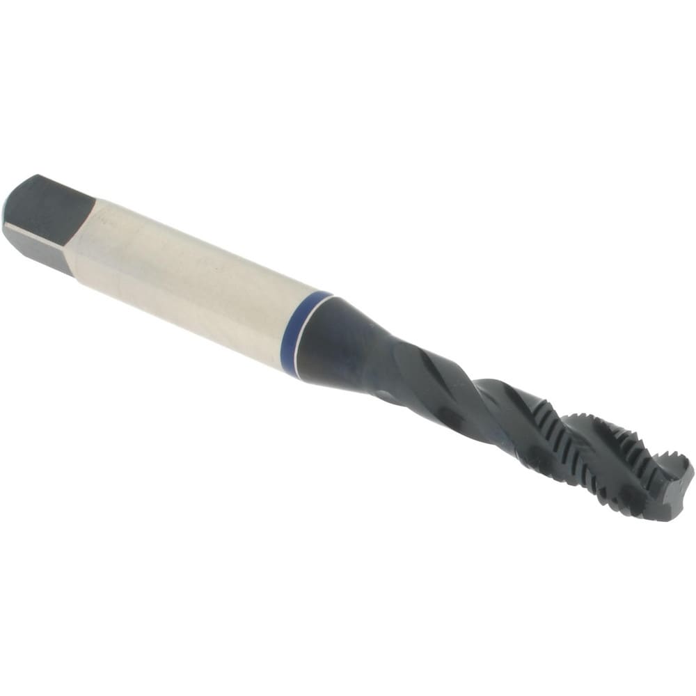 Accupro T1614344 Spiral Flute Tap: M7 x 1.00, 3 Flute, Modified Bottoming, Vanadium High Speed Steel, Oxide Finish 