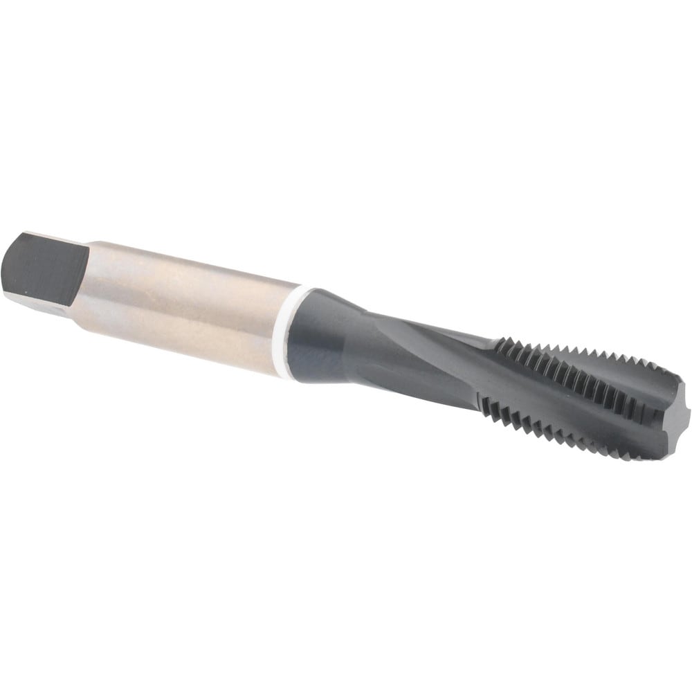 Accupro T4677505 Spiral Flute Tap: 3/8-24, 4 Flute, Modified Bottoming, Vanadium High Speed Steel, Nitride Finish 