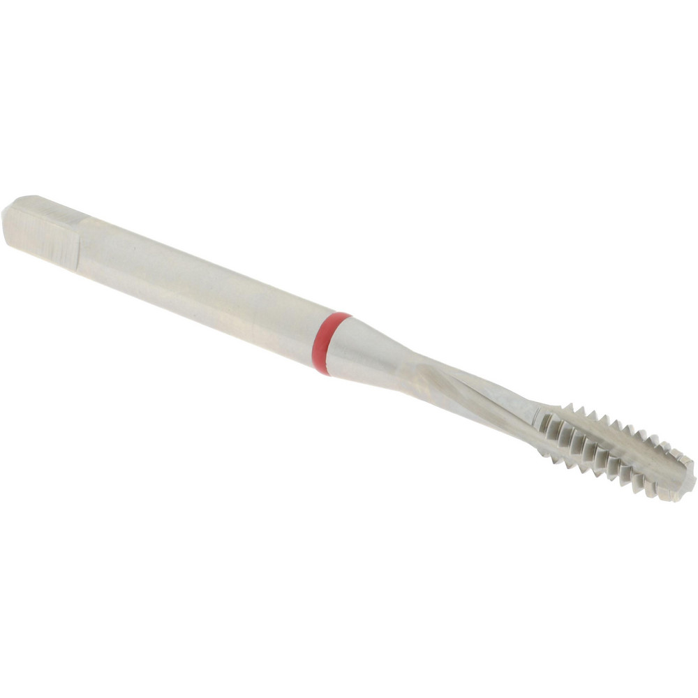 Spiral Flute Tap: #10-24, 3 Flute, Modified Bottoming, Vanadium High Speed Steel, Bright/Uncoated