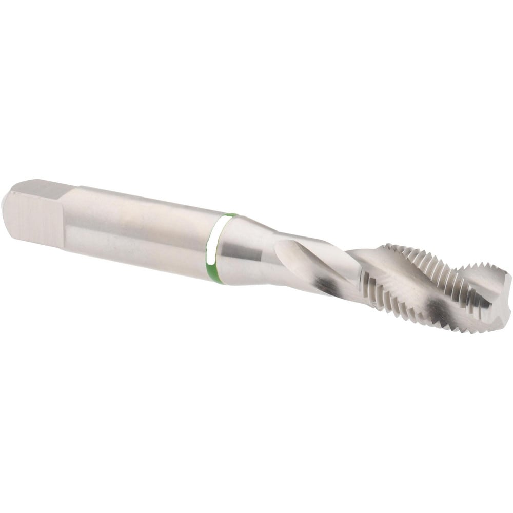 Accupro T2634505 Spiral Flute Tap: 3/8-24, 3 Flute, Modified Bottoming, Vanadium High Speed Steel, Bright/Uncoated 