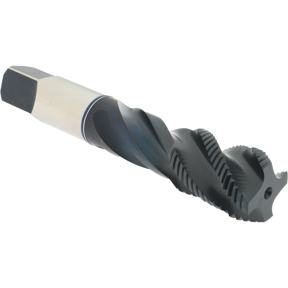 Accupro T1604805 Spiral Flute Tap: #1-12, 4 Flute, Modified Bottoming, Vanadium High Speed Steel, Oxide Finish 