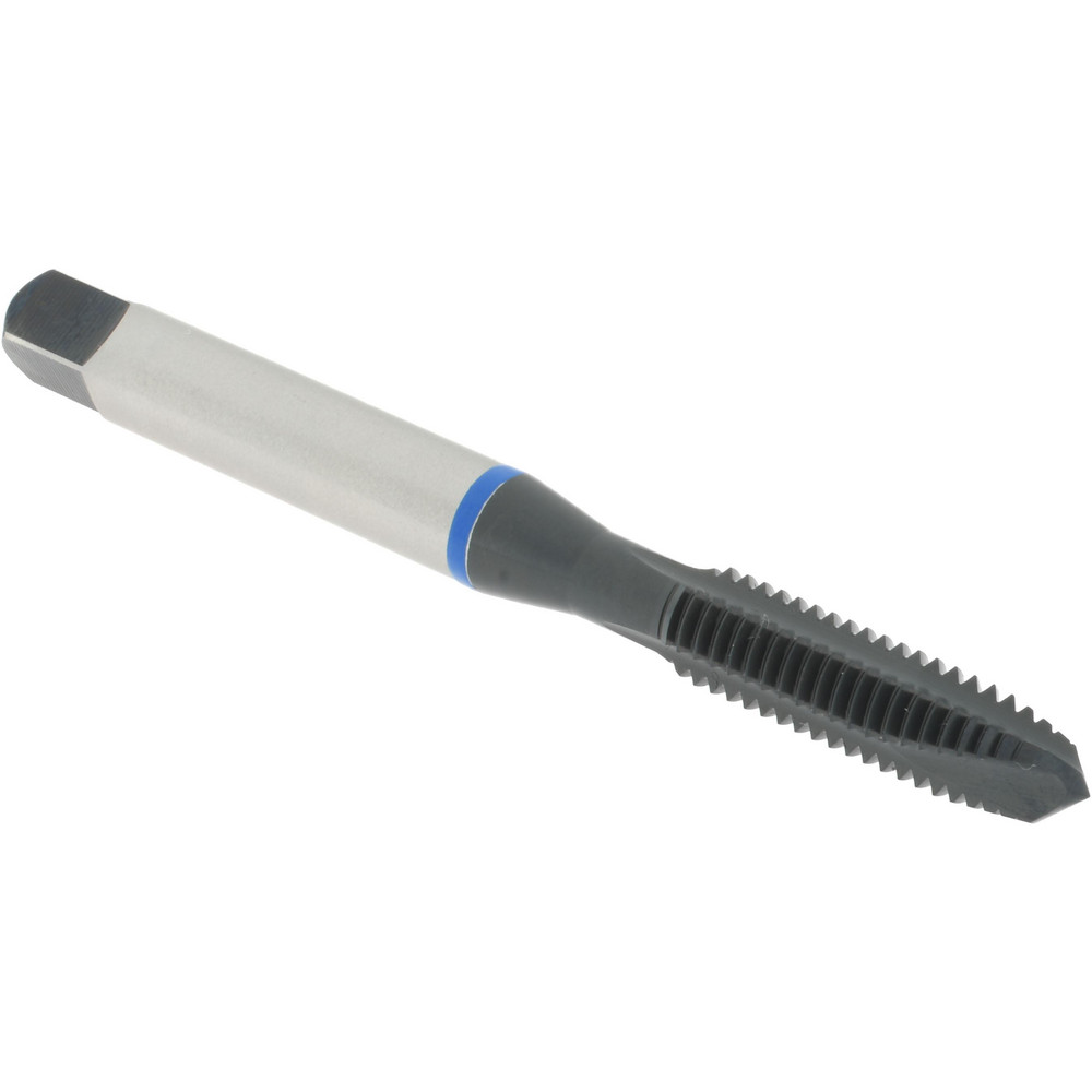 Spiral Point Tap: M6 x 1, 3 Flutes, Plug, Vanadium High Speed Steel, Oxide Finish