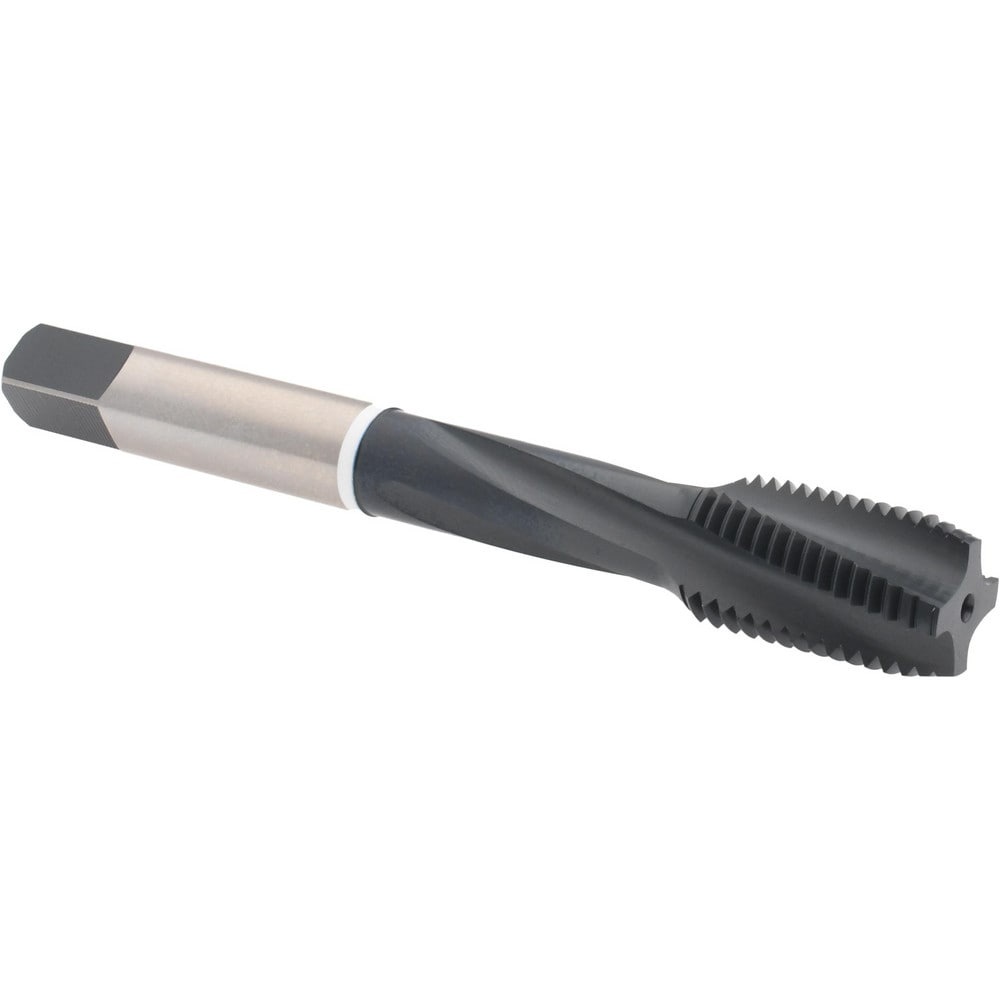 Accupro T4677543 Spiral Flute Tap: 7/16-20, 4 Flute, Modified Bottoming, Vanadium High Speed Steel, Nitride Finish 