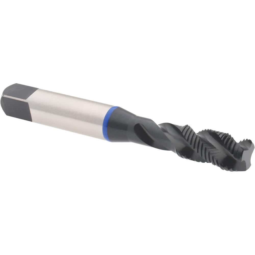 Accupro T1604503 Spiral Flute Tap: 3/8-24, 3 Flute, Modified Bottoming, 3B Class of Fit, Vanadium High Speed Steel, Oxide Finish 