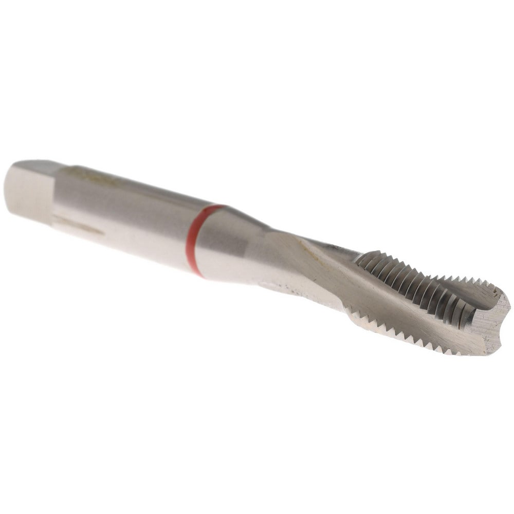 Spiral Flute Tap: M8x1.00, 3 Flutes, Modified Bottoming, Vanadium High Speed Steel, Bright/Uncoated