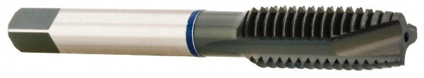 Accupro T1620482B Spiral Point Tap: 3/8-16, 3 Flutes, Plug, 2B, Vanadium High Speed Steel, Oxide Finish 