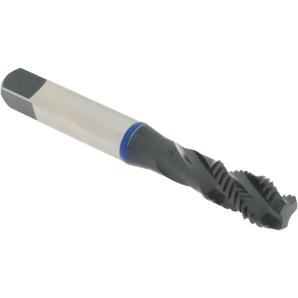 Accupro T1614426 Spiral Flute Tap: M10 x 1.50, 3 Flute, Modified Bottoming, 6H Class of Fit, Vanadium High Speed Steel, Oxide Finish 