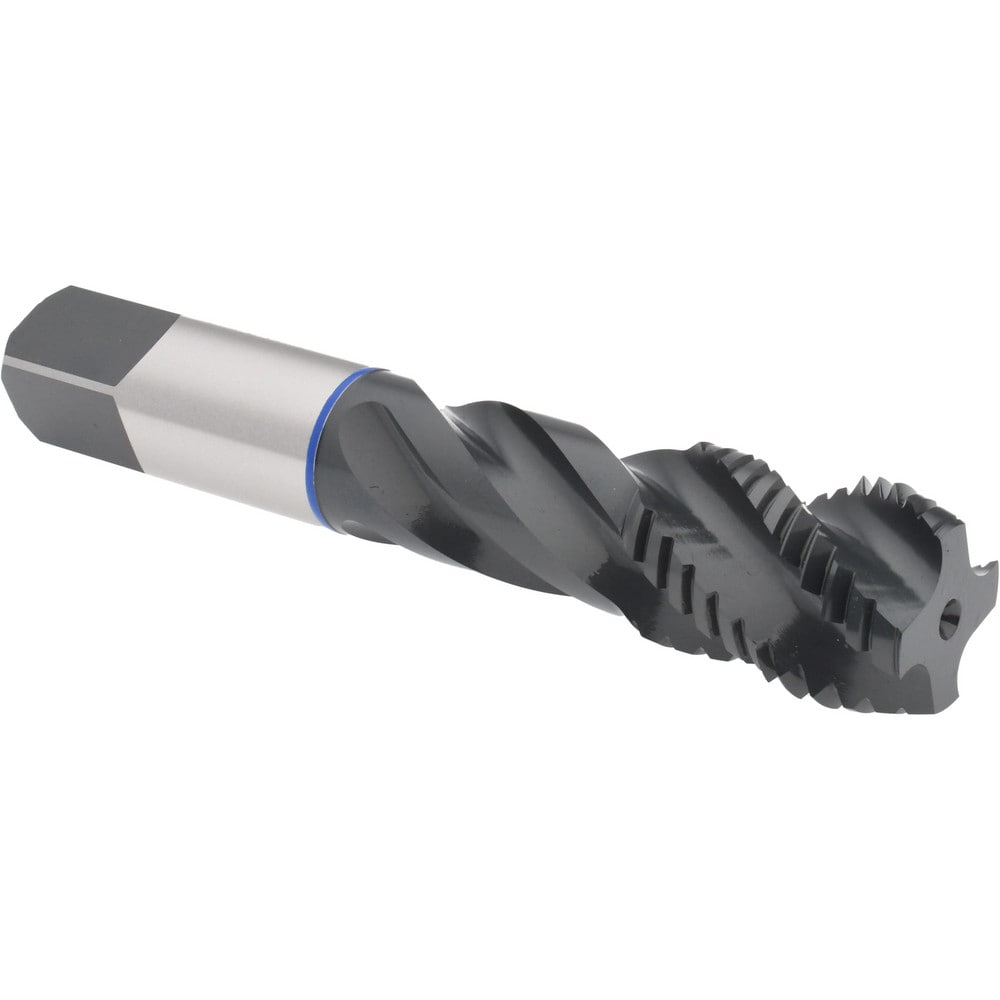 Accupro T1604783 Spiral Flute Tap: #1-8, 4 Flute, Modified Bottoming, Vanadium High Speed Steel, Oxide Finish 