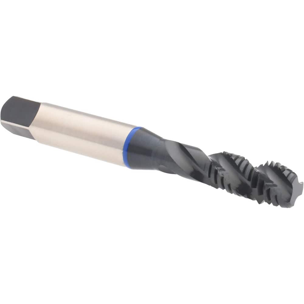 Accupro T1604483 Spiral Flute Tap: 3/8-16, 3 Flute, Modified Bottoming, 3B Class of Fit, Vanadium High Speed Steel, Oxide Finish 