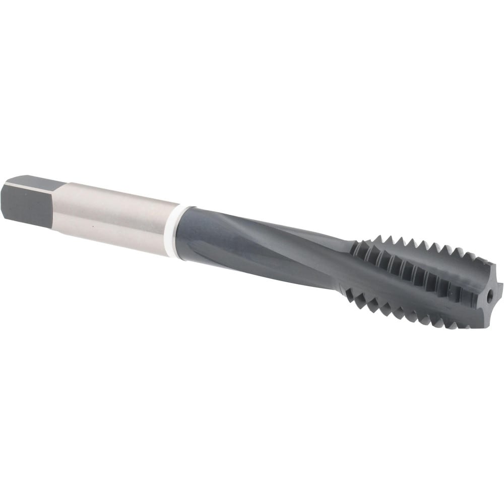 Accupro T4677525 Spiral Flute Tap: 7/16-14, 4 Flute, Modified Bottoming, Vanadium High Speed Steel, Nitride Finish 